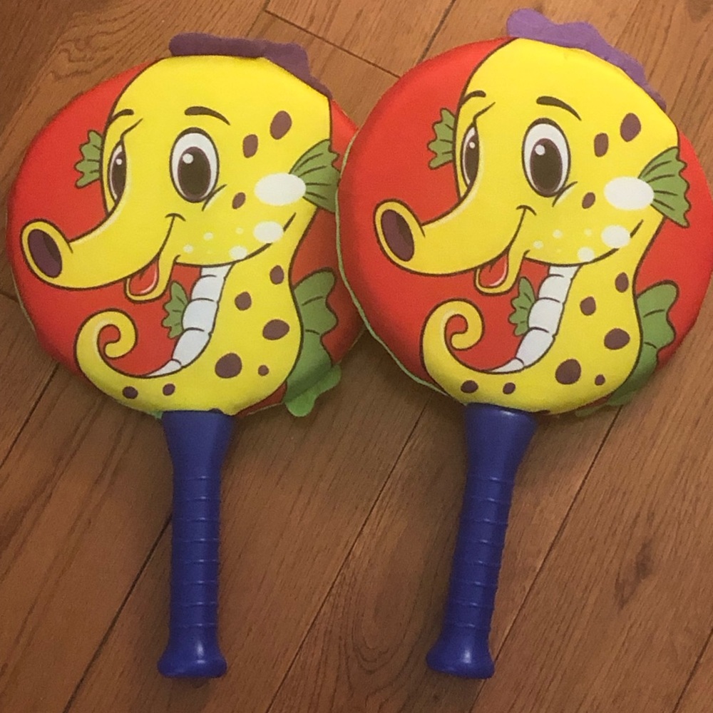 Kids’ paddle rackets (soft) new without tags